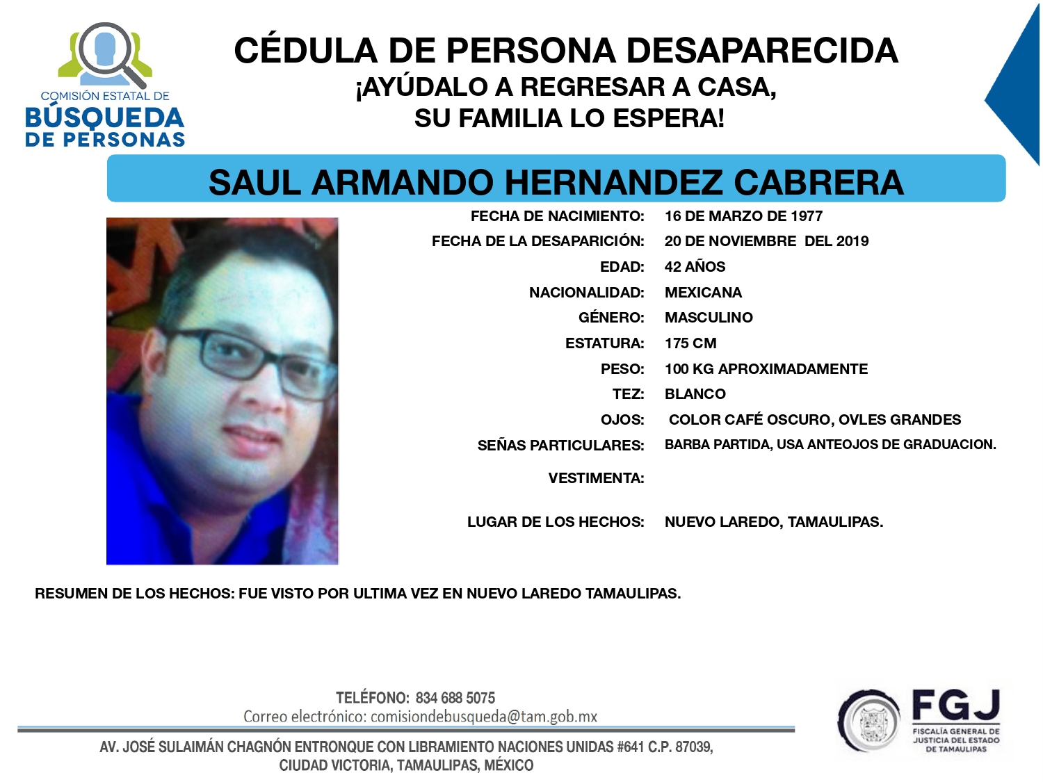 Saúl Armando Hernández Cabrera